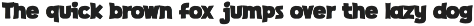 Thicksy font preview