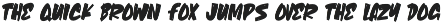 Whereva Bold Brush Handwritten Font preview