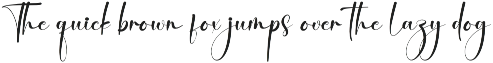 Graphic | Script Font preview