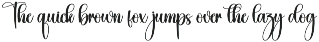 Birthday | Script Font preview
