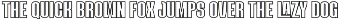 DEARLINER - Modern Font preview