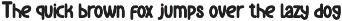 SUMMER QUICK - Playful Font preview