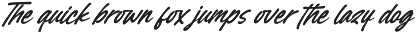 Borthans Modern Handwritten Font preview