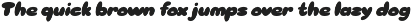 Omply - Bubble Food Font preview
