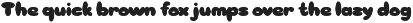 Omply - Bubble Food Font preview