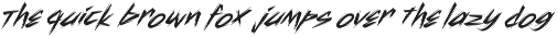 Demonic Gash Typeface preview