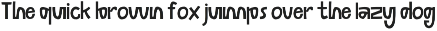 Mutograph Futuristic Display Font preview