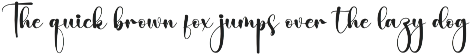 Creative | Script Font preview
