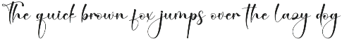 October Signature | Script Font preview