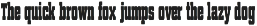 Ironclad font preview