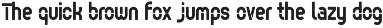 Laseron font preview