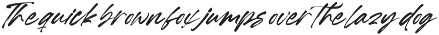 Lush Windson Display Brush Font preview