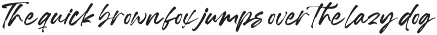 Lush Windson Display Brush Font preview