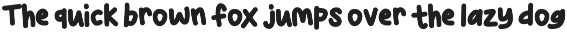 Wasabi a hand-lettered Bubbly Font preview