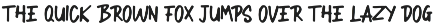 Curisy Font preview