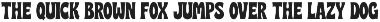 WHOLE CHOMP – Bold Display Font preview