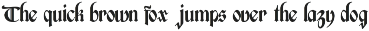 Braewick - Medieval Display Font preview