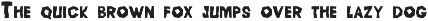 OSREG - A Abstract Display Font preview