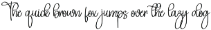 Montana | Script Font preview