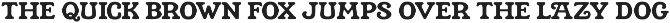 Hubano — Cigar box font preview