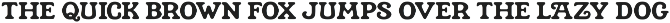 Hubano — Cigar box font preview
