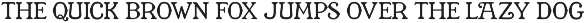 Hubano — Cigar box font preview