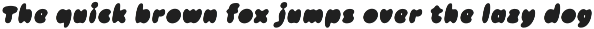 Matcha Brew - Blurry Bubble Font preview