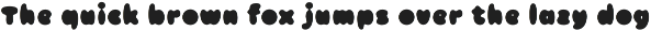 Matcha Brew - Blurry Bubble Font preview