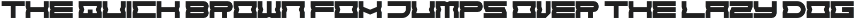 Fegand - Futuristic Display Font preview