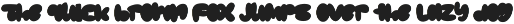 Gloomist - Bold Bubble Display Font preview
