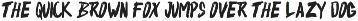 Tumbal Nyawa Horror Font font preview