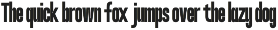 Brond Modern Bold Condensed Font preview