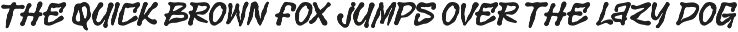 Derelict | Display Horror Font preview