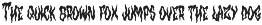 Halloween Horror Fonts | Hantu font preview