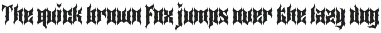 Raven Faith - Halloween font font preview