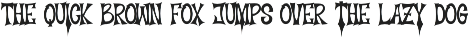 Shadow Haunt - Halloween Font preview