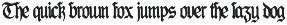 Plague Blackletter Font preview