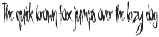 Rough Hands Hand Drawn Font font preview