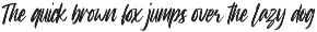 Sweet Mistake – Fast Brush Font preview