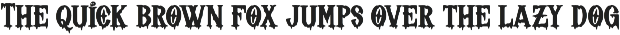 Lucent Nocturn | Gothic Horror Font preview
