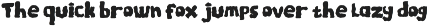 Thurket Ovriks - Movie Cartoon Font preview