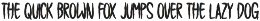 Dread Ghost Typeface preview