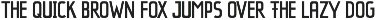 Old Lutz Cemetery font preview