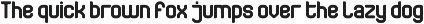 Status Quo font preview