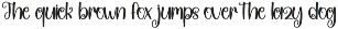 Tumbler Halloween | Script Font preview
