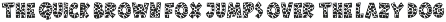 Giraffe Texture font preview