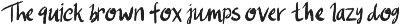 Ummahat - Brush Font preview