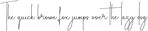 Birthday | Script Font preview