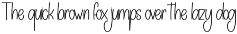 Nightday | Script Font preview