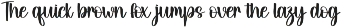 Christmas September | Script Font preview